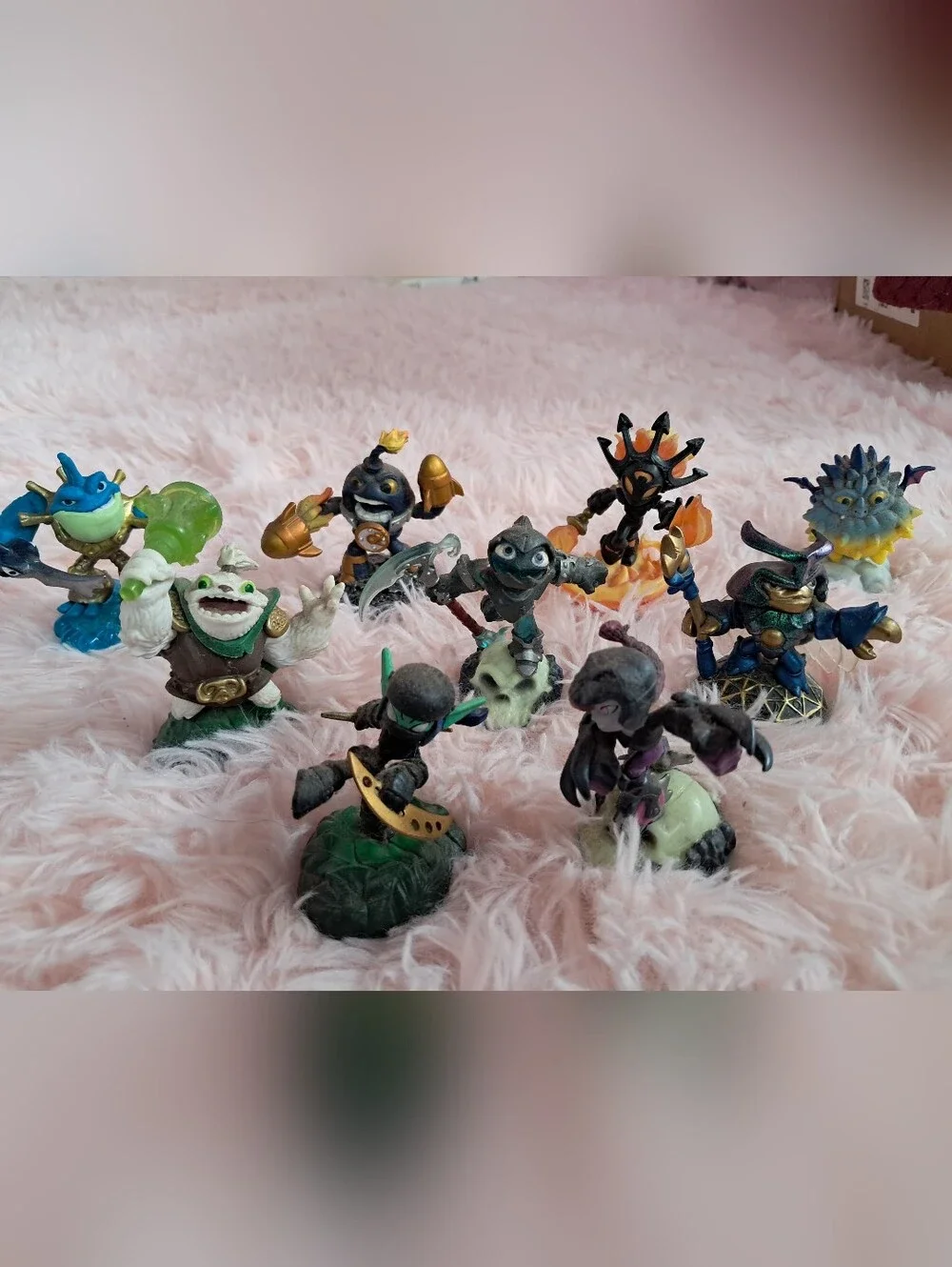 9 Skylanders Collectible Figure Bundle - Swap Force & Above!
